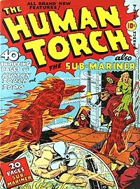 Human Torch Comics